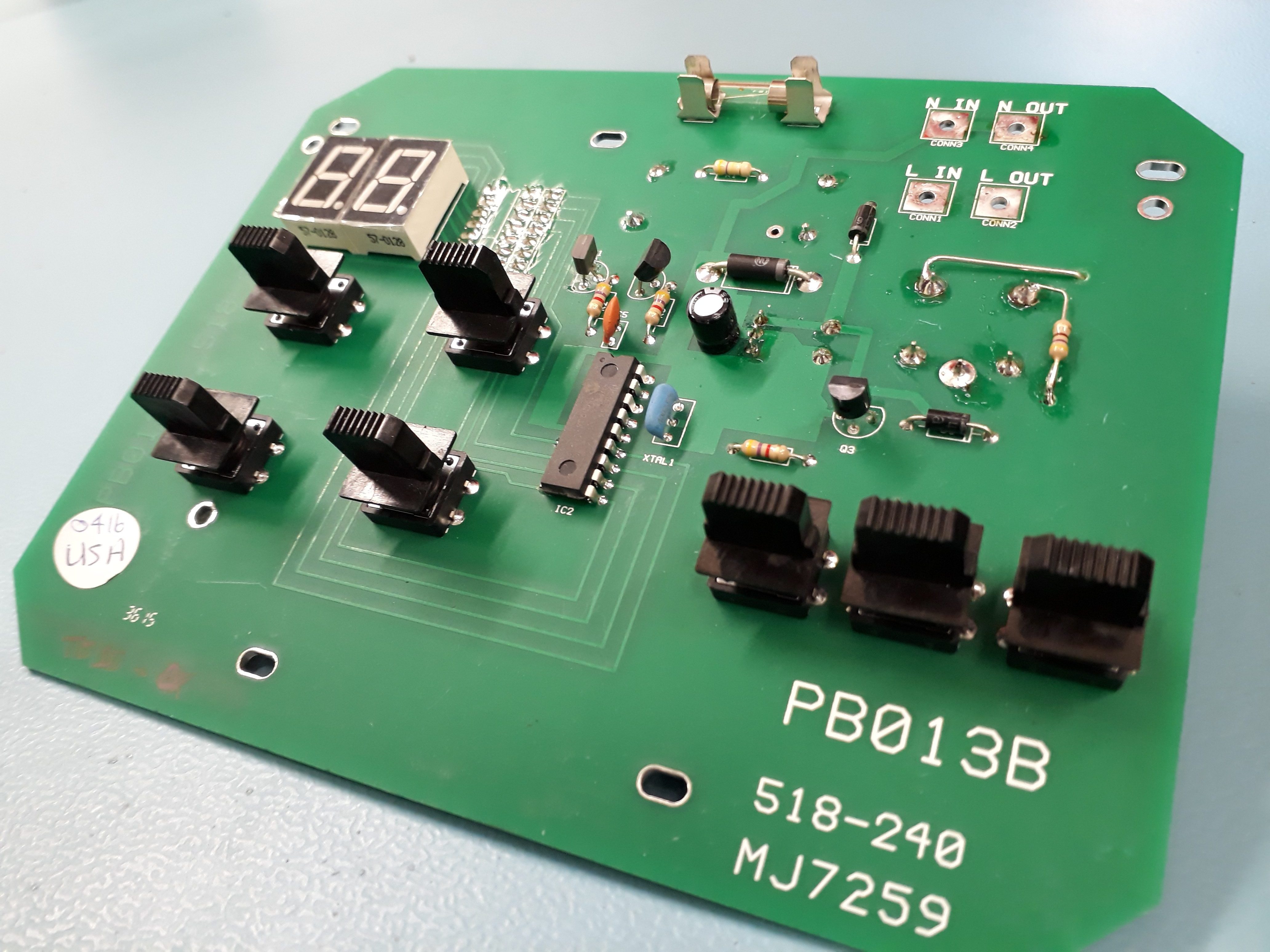 LCL and Paterson work on PCB